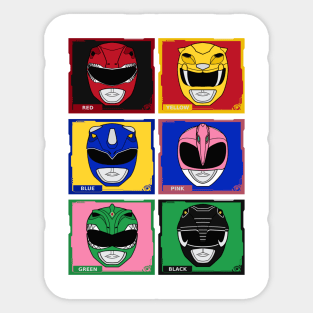 Morphin Grid Sticker